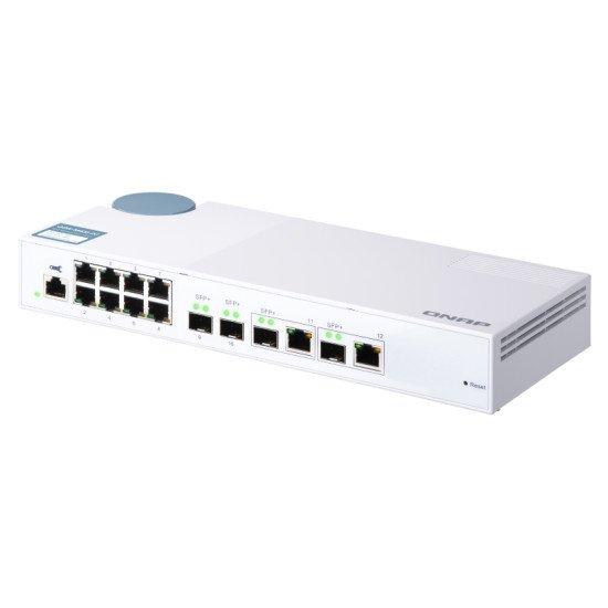 QNAP QSW-M408-2C commutateur réseau Géré L2 10G Ethernet (100/1000/10000) Blanc