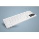 Active Key AK-C7412 clavier USB Anglais britannique Blanc