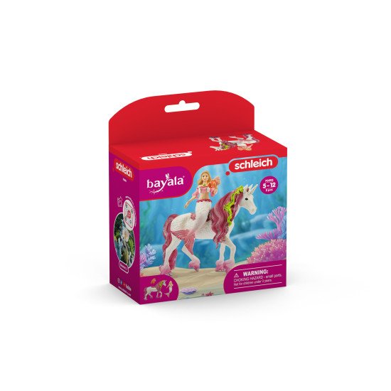 schleich BAYALA Sirène Feya sur licorne de mer