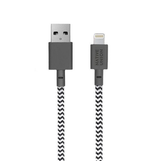 Native Union Night Cable-Lightning 3 m Noir, Blanc