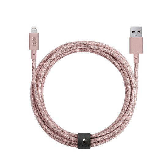 Native Union Belt Cable XL 3 m Rose