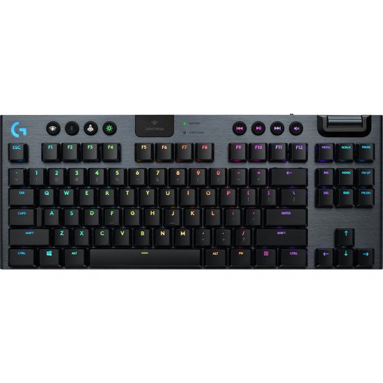 Logitech G G915 TKL - GL Clicky clavier Bluetooth QWERTY US International Noir