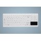 Active Key AK-C7412 clavier USB Anglais britannique Blanc