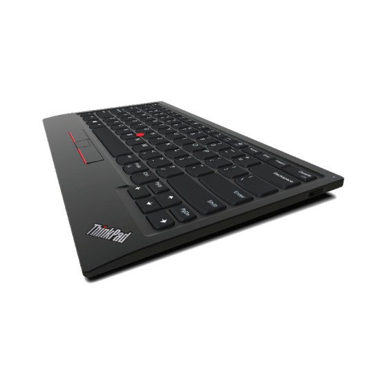 Lenovo Trackpoint II clavier RF sans fil + Bluetooth AZERTY Belge Noir