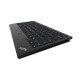 Lenovo Trackpoint II clavier RF sans fil + Bluetooth AZERTY Belge Noir