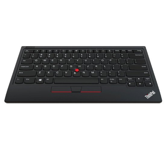 Lenovo Trackpoint II clavier RF sans fil + Bluetooth AZERTY Belge Noir