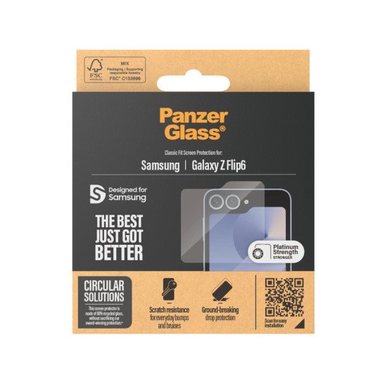 PanzerGlass Classic Fit Protection d'écran transparent Samsung 1 pièce(s)