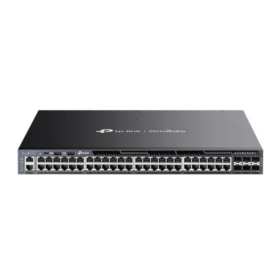 TP-Link Omada SG6654XHP commutateur réseau Géré L3 Gigabit Ethernet (10/100/1000) Connexion Ethernet POE 1U Noir