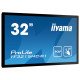 iiyama ProLite TF3215MC-B2 écran PC 80 cm (31.5") 1920 x 1080 pixels Full HD LED Écran tactile Kiosque Noir