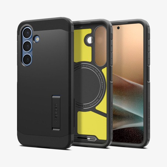 Spigen Tough Armor AI (MagFit) coque de protection pour téléphones portables 15,8 cm (6.2") Housse Noir