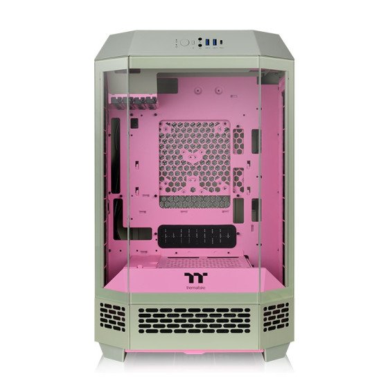 Thermaltake Tower 300 Matcha Plum Micro Tower Prune