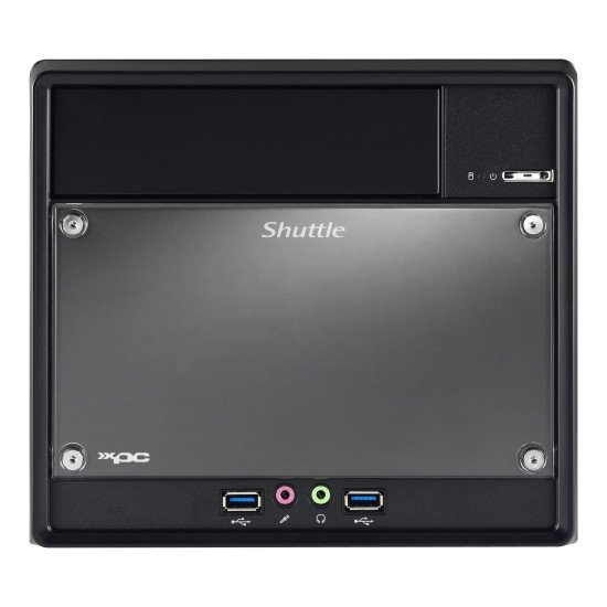 Shuttle XPC cube Barebone SH610R4 - S1700, Intel H610, 1x PCIe X16, 1x PCIe X1, 1x LAN,1x HDMI, 2x DP, 1x VGA 2x 3.5"