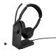 Jabra 25599-999-889 écouteur/casque Avec fil &sans fil Arceau Bureau/Centre d'appels Bluetooth Socle de chargement Noir