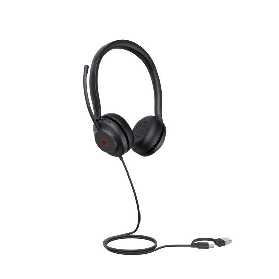 Yealink UH35 Casque double équipe USB-C/A