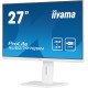 iiyama ProLite XUB2797QSN-W1 écran PC 68,6 cm (27") 2560 x 1440 pixels Wide Quad HD LED Blanc