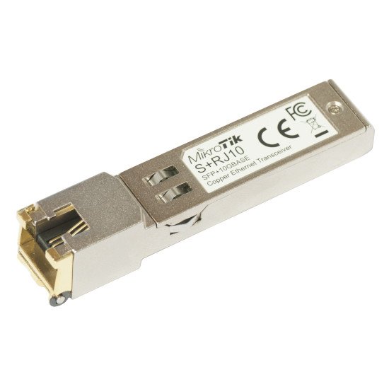 Mikrotik S+RJ10 module émetteur-récepteur de réseau 10000 Mbit/s SFP+