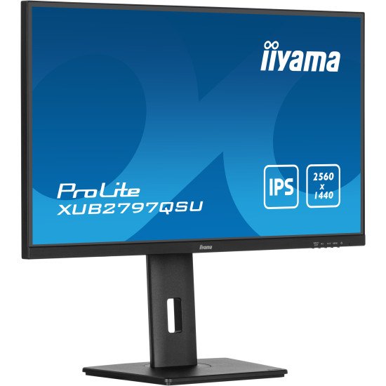 iiyama ProLite XUB2797QSU-B2 écran PC 68,6 cm (27") 2560 x 1440 pixels 4K Ultra HD LED Noir