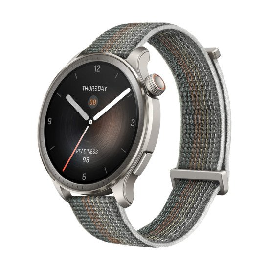 Amazfit Balance 3,81 cm (1.5") AMOLED 46 mm Numérique 480 x 480 pixels Écran tactile Gris Wifi GPS (satellite)