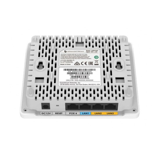 Grandstream Networks GWN7603 point d'accès réseaux locaux sans fil 867 Mbit/s Blanc Connexion Ethernet POE