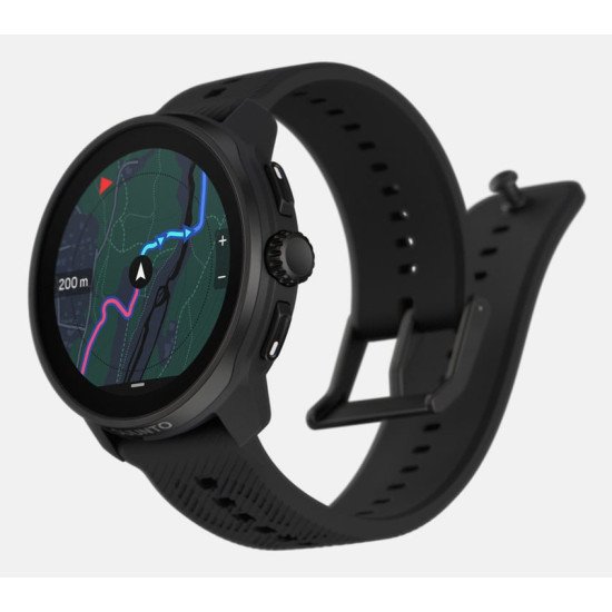 Suunto SS051013000 smartwatche et montre de sport 3,35 cm (1.32") AMOLED 45 mm Numérique 466 x 466 pixels Écran tactile Noir GPS (satellite)