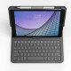 ZAGG Messenger Folio 2 QWERTY Anglais Bluetooth Charbon de bois