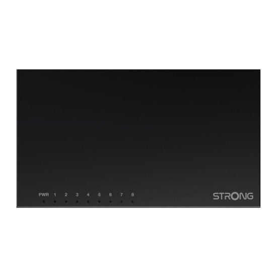 Strong SW8000M commutateur réseau Gigabit Ethernet (10/100/1000) Noir