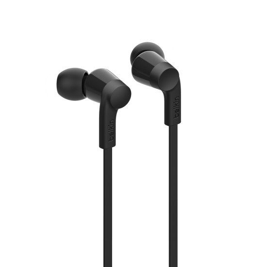 Belkin SoundForm Casque Avec fil Ecouteurs Musique/Quotidien USB Type-C Noir