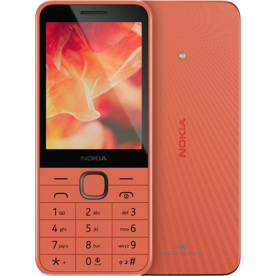 HMD Nokia 215 (2024) 7,11 cm (2.8") 99 g Pêche Téléphone numérique