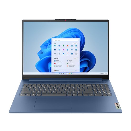 Lenovo IdeaPad Slim 3 16IAH8 Intel® Core™ i5 i5-12450H Ordinateur portable 40,6 cm (16") WUXGA 16 Go LPDDR5-SDRAM 1 To SSD Wi-Fi 6 (802.11ax) Bleu