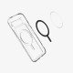 Spigen Ultra Hybrid Metal Ring coque de protection pour téléphones portables 15,5 cm (6.1") Housse Transparent, Blanc