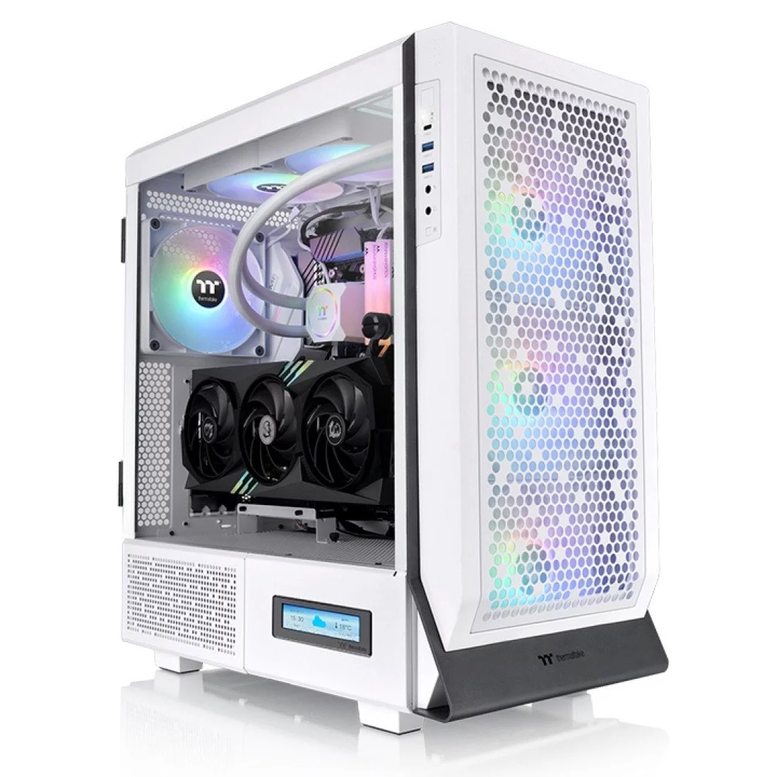 Thermaltake CA-1S3-00M6WN-03 unité centrale Midi Tower Blanc  CA-1S3-00M6WN-03 pas cher