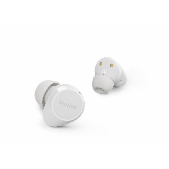 Philips TAT1209WT/00 écouteur/casque True Wireless Stereo (TWS) Ecouteurs Appels/Musique Bluetooth Blanc