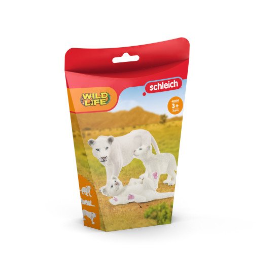 schleich WILD LIFE Lionne avec bébés