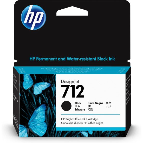 HP 712 Original Noir 1 pièce(s)