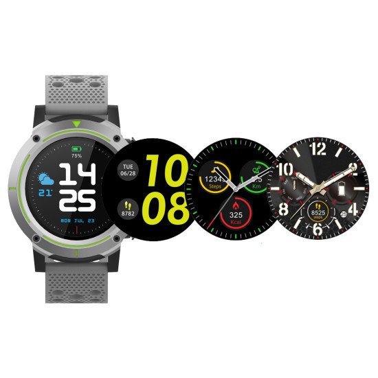 Denver SW-510GREY smartwatche et montre de sport 3,3 cm (1.3") Gris GPS (satellite)