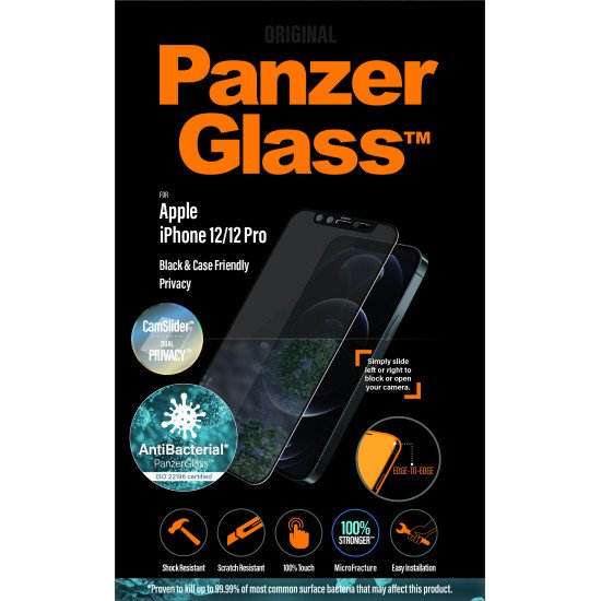 PanzerGlass P2714 écran et protection arrière de téléphones portables Protection d'écran transparent Apple 1 pièce(s)