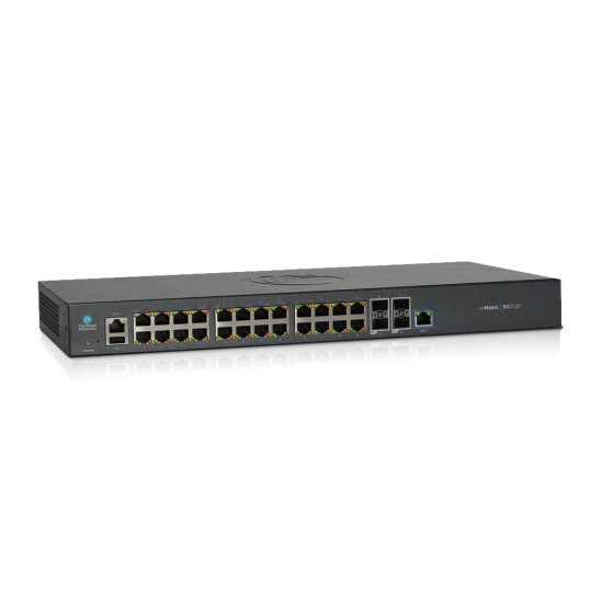 Cambium Networks cnMatrix EX2028 Géré L2/L3 Gigabit Ethernet (10/100/1000) 1U Noir