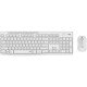 Logitech MK295 Silent Wireless Combo clavier RF sans fil QWERTY Espagnole Blanc