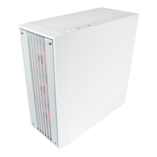 LC-Power LC-810W-ON unité centrale Midi Tower Blanc