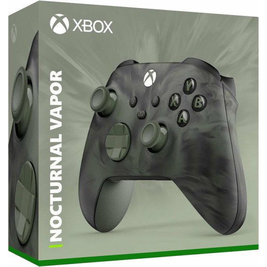 Microsoft QAU-00104 accessoire de jeux vidéo Noir, Vert Bluetooth/USB Manette de jeu Analogique/Numérique Android, PC, Xbox One, Xbox Series S, Xbox Series X, iOS