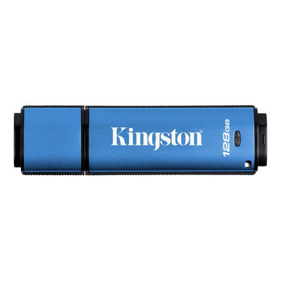 Kingston Technology DataTraveler VP30 lecteur USB flash 128 Go USB Type-A 3.2 Gen 2 (3.1 Gen 2) Bleu