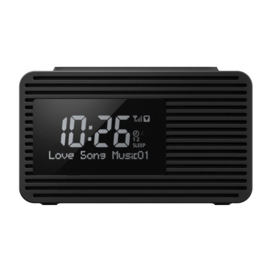 Panasonic RC-D8EG-K Radio portable Horloge Noir