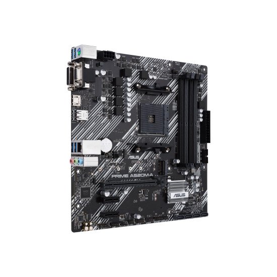 ASUS PRIME A520M-A II/CSM AMD A520 Emplacement AM4 micro ATX