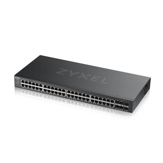 Zyxel GS2220-50-EU0101F switch réseau Géré L2 Gigabit Ethernet (10/100/1000) Noir