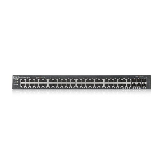 Zyxel GS2220-50-EU0101F switch réseau Géré L2 Gigabit Ethernet (10/100/1000) Noir