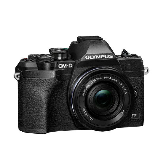 Olympus OM-D E‑M10 Mark IV + ED 14-42mm F3.5-5.6 EZ 4/3" MILC 20,3 MP Live MOS 5184 x 3888 pixels Noir