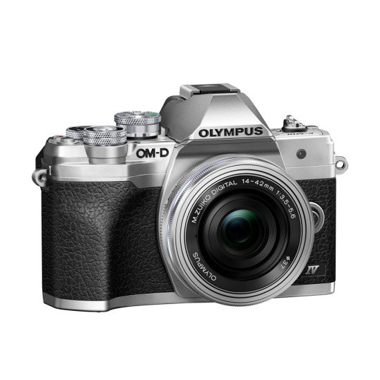 Olympus OM-D E‑M10 Mark IV + ED 14-42mm F3.5-5.6 EZ 4/3" MILC 20,3 MP Live MOS 5184 x 3888 pixels Argent