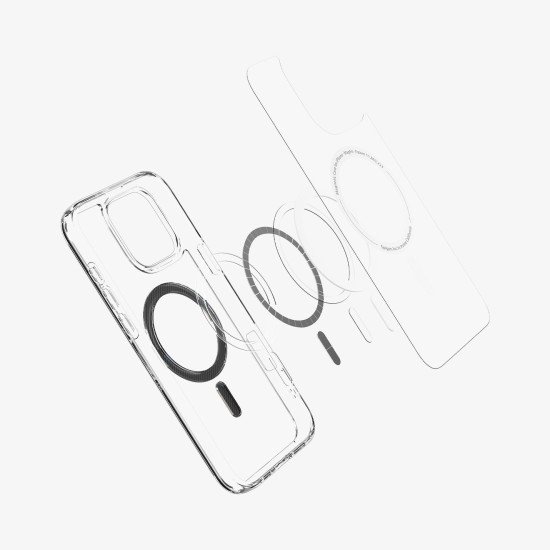 Spigen Ultra Hybrid (MagFit) coque de protection pour téléphones portables 17,5 cm (6.9") Housse Transparent