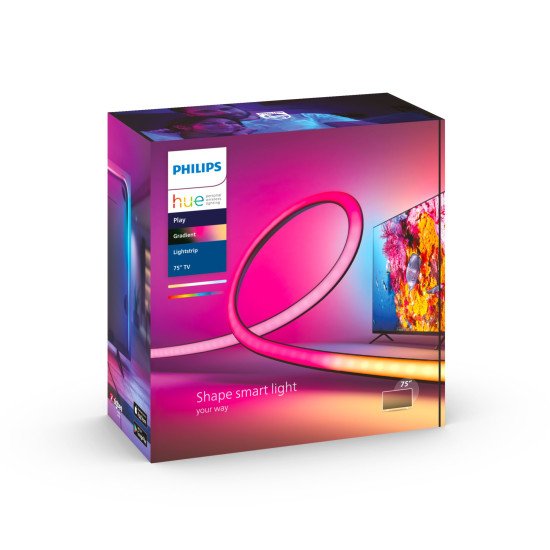 Philips Hue White and Color ambiance Lightstrip Hue Play gradient 75 pouces