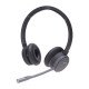 AGFEO Infinity Casque Sans fil Arceau Bureau/Centre d'appels Bluetooth Noir